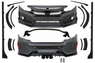 Body Kit suitable for HONDA Civic MK10 (FC/FK) (2016-Up) Sedan Type R Design