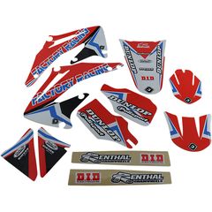 ΛΥΡΗΣ FLU DESIGNS ΣΕΤ ΑΥΤOKOΛΛΗΤΑ PRO TEAM SERIES 4 ΓΙΑ HONDA CRF 450 R 2002-2004, 11127