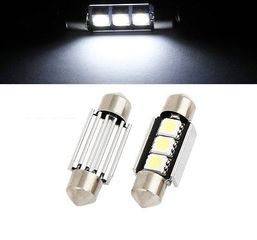 Σωληνωτή 36mm Can Bus με 3 SMD [Ζευγάρι]