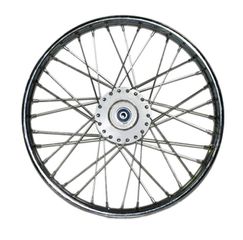 ΤΡΟΧΟΣ (ΖΑΝΤΑ) ΕΜΠΡΟΣΘΙΟΣ YAMAHA CRYPTON-X 135 ΜΕ ΡΟΥΛΕΜΑΝ ROC