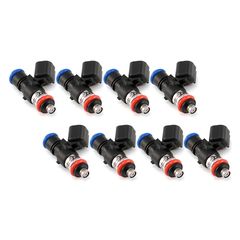 Injector Dynamics 1050cc injectors. Direct replacement.Orange lower o-ring, Set of 8