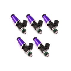 Injector Dynamics ID1050x, USCAR, 60mm length, 14 mm (purple) adaptor top, 14mm lower o-ring