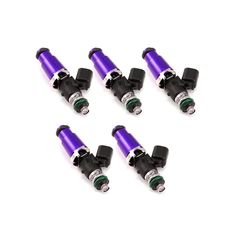 Injector Dynamics ID1050x, USCAR, 60mm length, 14 mm (purple) adaptor top, 14mm lower o-ring