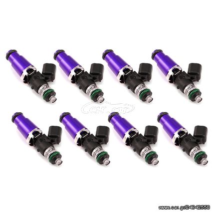 Injector Dynamics ID1050x, USCAR, 60mm length, 14 mm (purple) adaptor top, 14mm lower o-ring