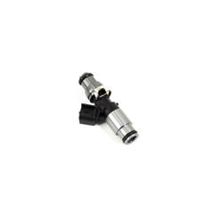 Injector Dynamics ID1050x, 60mm length, 14 mm (grey) adaptor top AND (silver) BOTTOM adaptor