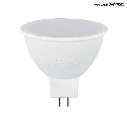 Diolamp Λαμπτήρας LED 5W GU5,3 MR16 230V AC 110° Σε Φυσικό Φως - Ψυχρό (5000-6500Κ)