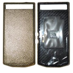 PD Leather Battery Door Cover P9982 grain gold