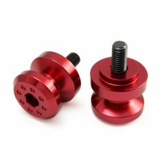 ΡΑΟΥΛΑ ΨΑΛΙΔΙΟΥ ALUMINIUM PAIR PADDOCK STAND BOBBINS BOB6R RED | PRO BOLT