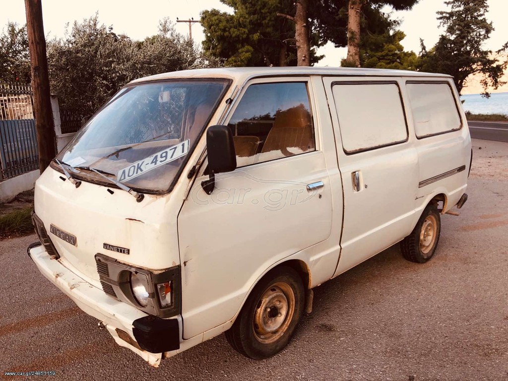 Κλούβα Nissan 1982 DATSUN C120 VANNETE ΜΟΝΟ ΓΙΑ ΕΞΑΓΩΓΗ