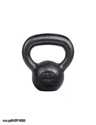 HMS KZG04 17-64-010 Kettlebell από Μαντέμι 4kg Μαύρο