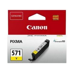 Μελάνι Canon CLI-571 yellow 345pgs