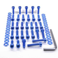 ΚΙΤ ΒΙΔΕΣ ΑΛΛΕΝ ALUMINIUM ENGINE KIT MT-07 BLUE EYA186B| PRO BOLT