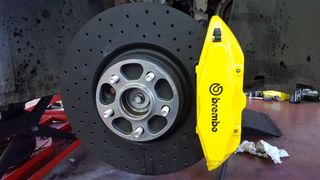  HyperBrake Brembo 4pot kit φρένων 336x28 για FORD FOCUS ST