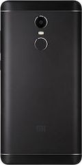Πίσω Πλαίσιο Με Τζαμάκι Κάμερας Xiaomi Redmi Note 4 / Note 4X Μαύρο