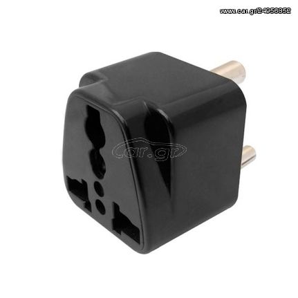 ANDOWL AΝΤΑΠΤΟΡΑΣ 3-PIN AU / US / UK / EU PLUG ADAPTER BLACK 603-T