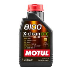 Λιπαντικό Κινητήρα Motul 8100 X-Clean EFE 5W30 1lt