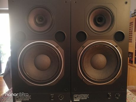 FOSTEX studio monitors hifi stereo