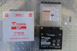 YUASA ΜΠΑΤΑΡΙΑ YT14B-BS