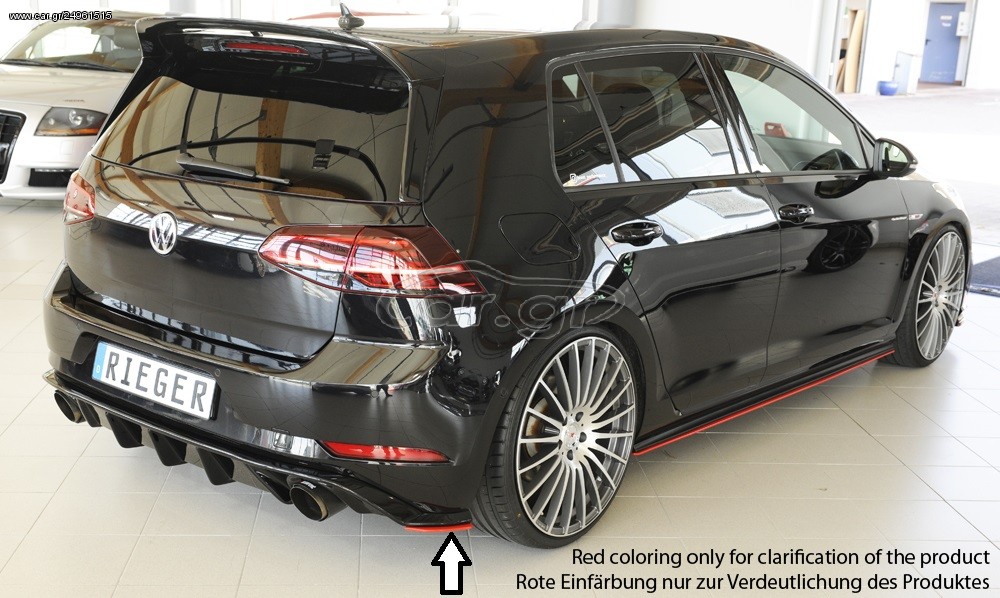 ΝΥΧΙΑ ΠΙΣΩ DIFFUSΕR RIEGER VW GOLF 7 GTI FACELIFT