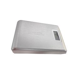 POWER BANK 38000 MAH FOR SMARTPHONES AND TABLETS WITH 2 USB SILVER