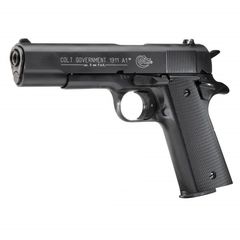 Colt Government 1911 A1 BLACK 9mm Πιστόλι αντίγραφο starter pistol-ισχυρού κρότου Σηματοδοσίας