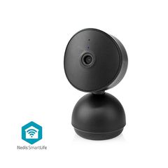 Wi-Fi Smart IP κάμερα Full HD 1080p με λειτουργία Pan tilt και αισθητήρα κίνησης σε μαύρο χρώμα