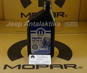 ΛΑΔΙ ΜΟΤΕΡ 5W 30 MOPAR www.jeepantalaktika.gr