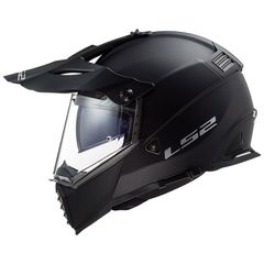 LS2 MX436 Pioneer Evo Matt Black-thumb-1