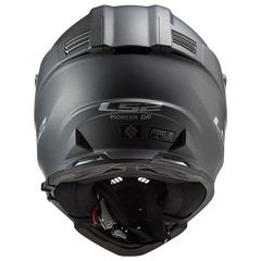 LS2 MX436 Pioneer Evo Matt Titanium-thumb-2