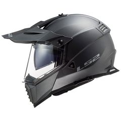 LS2 MX436 Pioneer Evo Matt Titanium-thumb-1