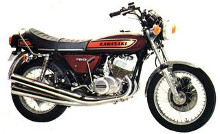 Kawasaki 750 H2 '74 500.