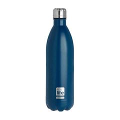 Ecolife Οικολογικό Ανοξείδωτο Μπλέ Thermos 1000ml