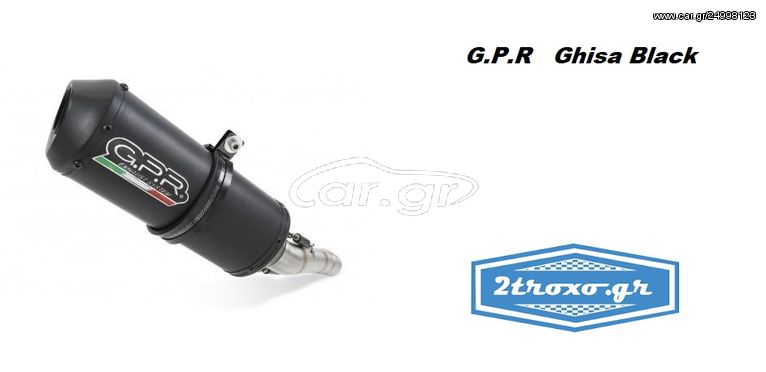 Gpr Εξάτμιση Τελικό Ghisa Black BMW R 1150 R 2000 - 2006