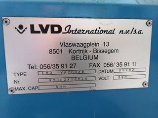 Μηχάνημα 2009 Γωνιοκοφτης LVD VA 200/6-thumb-8