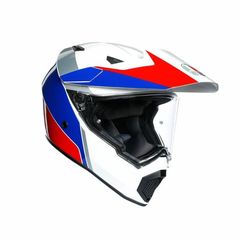 ΚΡΑΝΟΣ DUAL AX-9 ATLANTE WHITE/BLUE/RED MPINLOCK| AGV