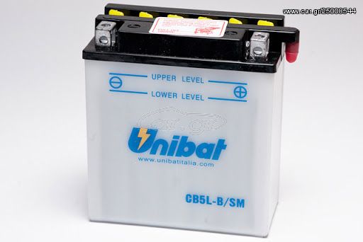 ΜΠΑΤΑΡΙΑ UNIBAT YB5L-B/SM 12V