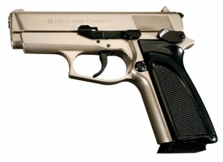 EKOL ARAS COMPACT SATIN 9mm Πιστόλι αντίγραφο starter pistol-ισχυρού κρότου Σηματοδοσίας