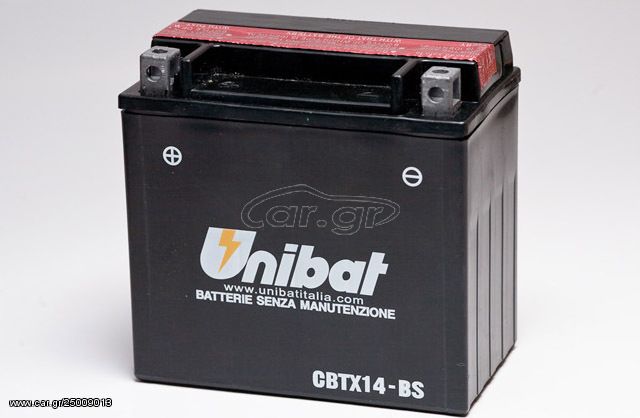 ΜΠΑΤΑΡΙΑ UNIBAT YTX14-BS 12V