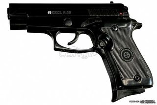 EKOL P29 BLACK 9mm Πιστόλι αντίγραφο starter pistol-ισχυρού κρότου Σηματοδοσίας