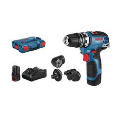 GSR 12V-35 FC Δραπανοκατσάβιδο Μπαταρίας (2x3.0Ah) - ΜΕ ΜΠΑΤΑΡΙΑ & ΦΟΡΤΙΣΤΗ - BOSCH (#06019H3000)