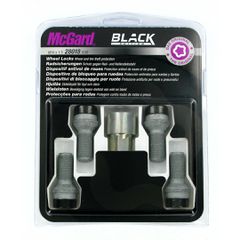 Lampa Μπουλόνια Ασφαλείας Σφαιρικό 14x1.5 (26.7mm) Μαύρο με κλειδί 17mm 4τμχ