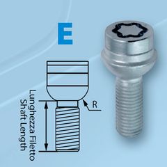 Μπουλόνι 14x1,5 37,1mm σφαιρικό