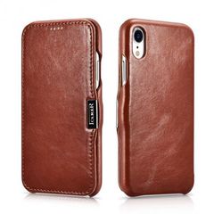 Θήκη iCarer Vintage Leather Wallet Apple iPhone Xr Brown