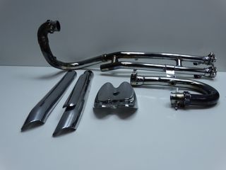 TRIUMPH SCRAMBLER '16-'19 ΛΑΙΜΟΙ-ΕΞΑΤΜΙΣΕΙΣ