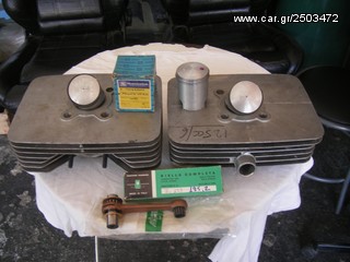 Sachs 125 κυλινδροι, πιστονια, μπιελες, ολα τα σταδια πιστονια
