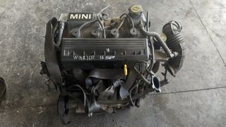 Κινητήρας MINI, τύπος W10B16, 1.6lt (1.598 cm³) SOHC 16V 90 PS, από Mini ONE/Cooper 2001-2006. 120.000km