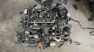 Κινητήρας turbodiesel VW Group CAY, 1,6lt (105HP) από Skoda Octavia 2008-2012, για VW Polo 6R '09-'17, για Audi A3 '08-'12, Seat Ibiza 6J '12-'15, VW Golf 6 '08-'12, 110.000 km