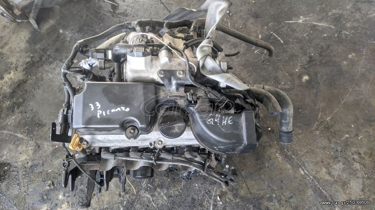 Κινητήρας βενζίνης Hyundai G4HE 1.0lt 12v, 63 HP από Kia Picanto 2004 - 2010