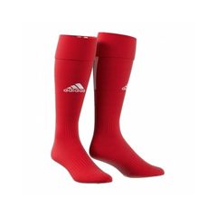 Adidas Santos 18 CV8096 Ποδοσφαιρικές Κάλτσες Κόκκινες 1 Ζεύγος