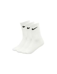 Nike Everyday Lightweight SX7676-100 Αθλητικές Κάλτσες Λευκές 3 Ζεύγη